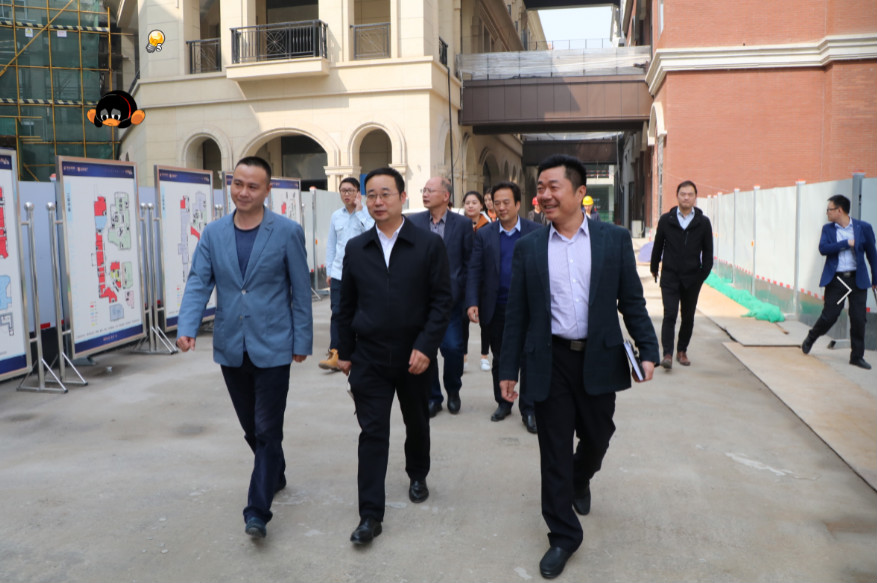 [公司要闻]未央区宣传部领导莅临四海唐人街指导工作
