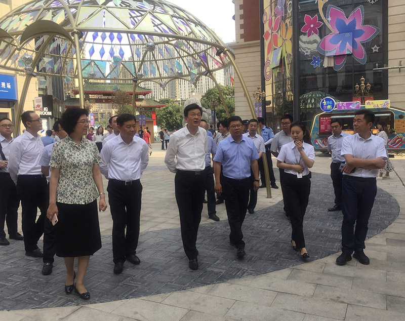 （公司新闻）江苏省太仓市党政代表团调研四海唐人街项目
